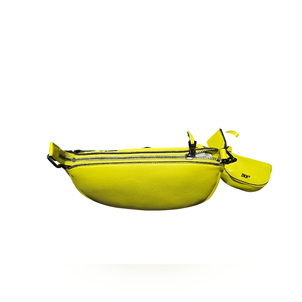 DKNY NWT Cross body bag BRIGHT Yellow - Picture 4 of 5